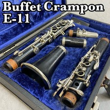 BUFFET CRAMPON E-11 B Clarinets Woodwind instrument Granadilla Mouthpiece Hard