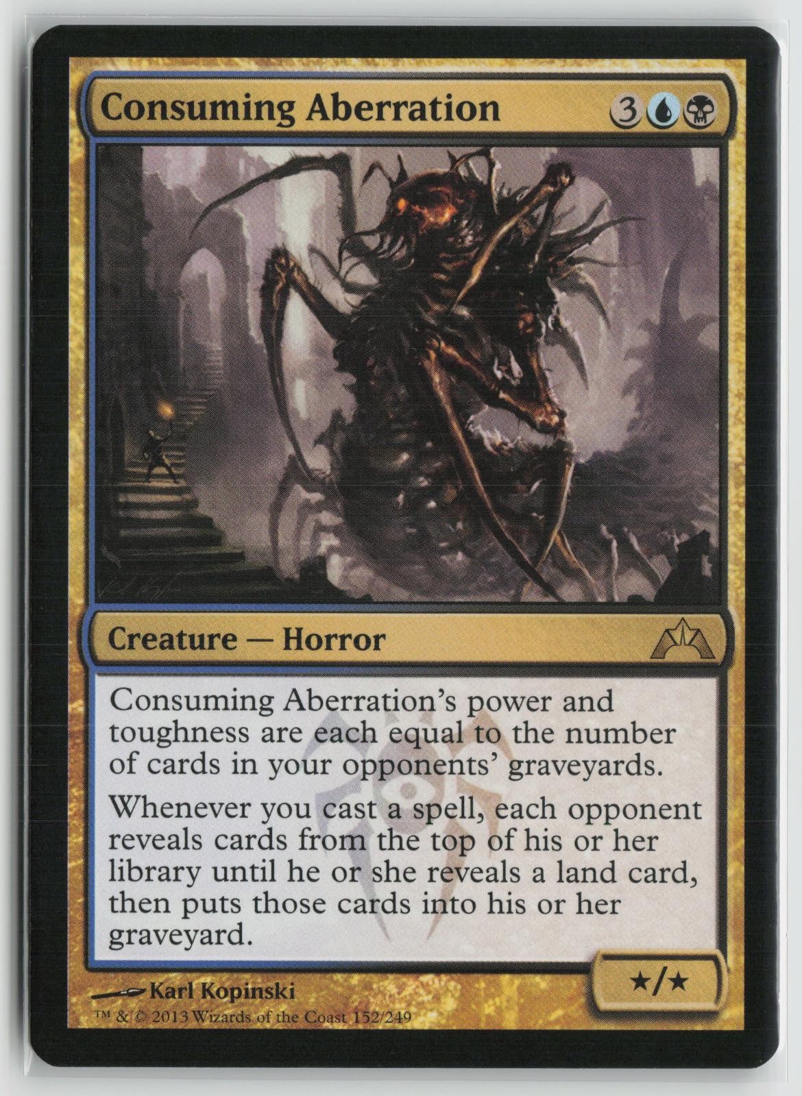 Consuming Aberration Lightly Played 152 Gatecrash Magic: The Gathering