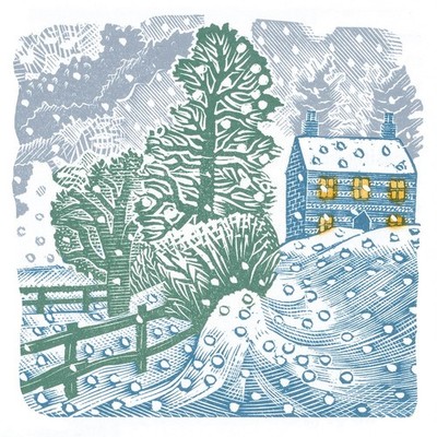 V&A Winter Snow by Eric Ravilious Pack of 8 Christmas Cards | eBay UK