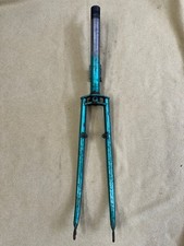 RETRO STEEL TANDEM /ROAD BIKE FORKS  / 1  1/8" INCH DIA  / 700c / THREADED