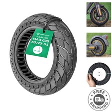 Solid Anti-Puncture Tire for Ninebot Max G30 - Installation Video Included