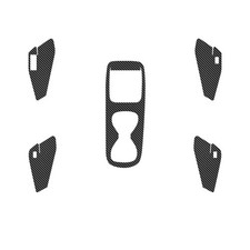 Passend für VW ID.3 2021-2022 LHD Mittelkonsole Türschalter Folien 3D Carbon