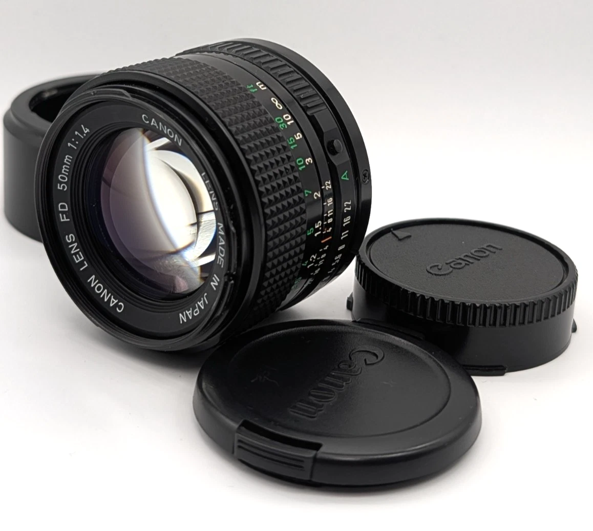 Canon FD 50mm f/1.4 Camera Lenses for sale | eBay