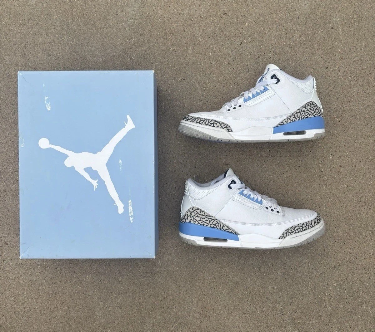 Jordan 3 Retro Mid UNC for Sale | Authenticity Guaranteed | eBay