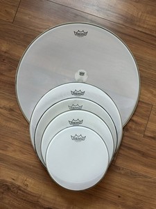 Remo Silentstroke Batter Head Set 10” 12" 14" 16" 22" Tom Snare Bass Drum Heads