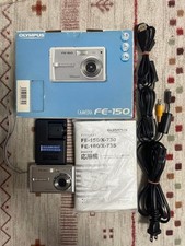 Olympus FE-150 Compact Digital Camera Tested Working Seller Japan