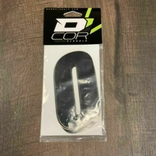 Dcor Black #0 6". 862-260 PACK OF 3