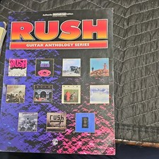 Rush -- Guitar Anthology : Authentic Guitar TAB by Rush 1995, Trade Paperback 