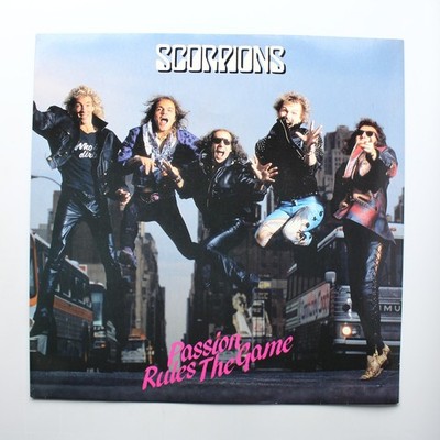 Scorpions Passion Rules The Game EX 12 HAR 5242 Vinyl Rock 1988