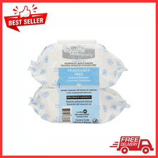 Equate 2-Pack Fragrance-Free Cleansing Makeup Remover Towelettes 80-Count Each
