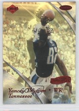 1999 Collector's Edge Masters Holo Silver 3314/3500 Yancey Thigpen #194 11pj