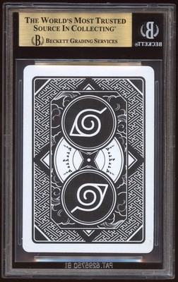 BGS 9.5 SASUKE UCHIHA JACK OF CLUBS 2019 NARUTO SHIPPUDEN BICYCLE