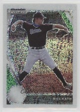 2021 Panini Prizm Draft Picks White Sparkle Wes Kath #PDP57 11oq