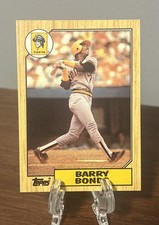 Barry Bonds #320 (RC) Pittsburgh Pirates - Topps 1987 Baseball Card