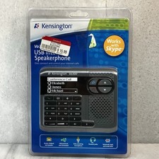 Kensington Vo300 USB Internet Speakerphone Skype Phone Call NEW