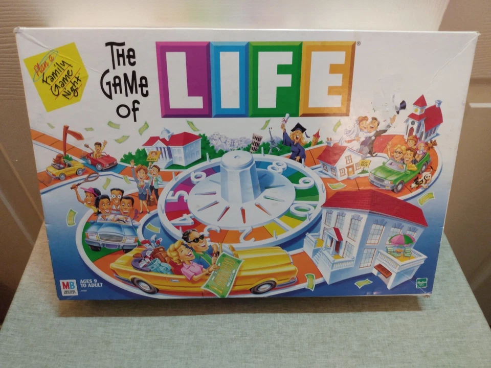 The Game of Life 2000 Board Game Hasbro Milton Bradley Fully Complete See Pics - Image 2 of 4