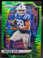 🔥2024 Panini Prizm Jonathan Taylor Neon Green Pulsar Colts #121