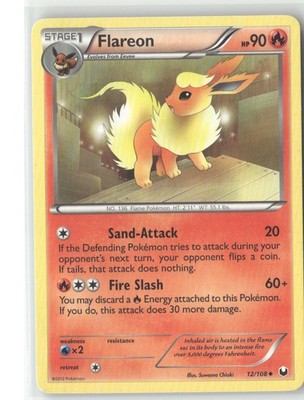 Flareon Dark Explorers [DEX - 12/108]