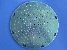 3/32" FINE Cheese Shredder Grater Disc Grind for Pelican Head Univex Alfa Etc