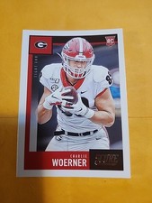 2020 Score Football Card Charlie Woerner RC #401