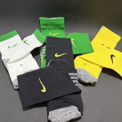 New-NIKE Grip Socks Team-Issued Oregon Ducks XL Green Black