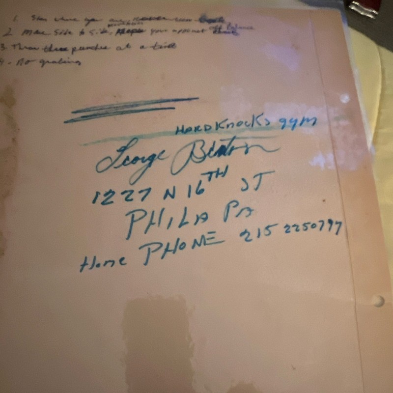 George Benton Signed Handwritten Note/Page, James Spence (JSA) Authenticated