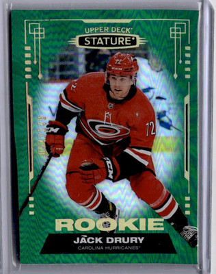 Jack Drury Stature Green 054/149 #190 2021-22 UD Stature READ NOTES [M079]