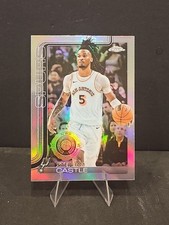 🔥2025-26 Topps Chrome Basketball Stephon Castle All Rookie Silver Refractor RC