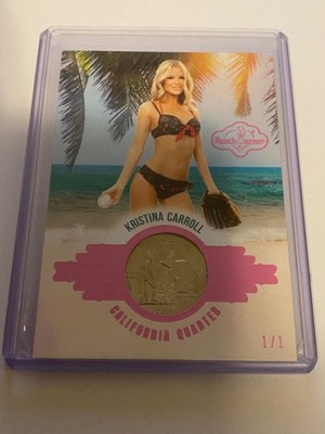 Kristina Carroll 2026 Benchwarmer Girls of Summer S2 California Quarter Pink 1/1