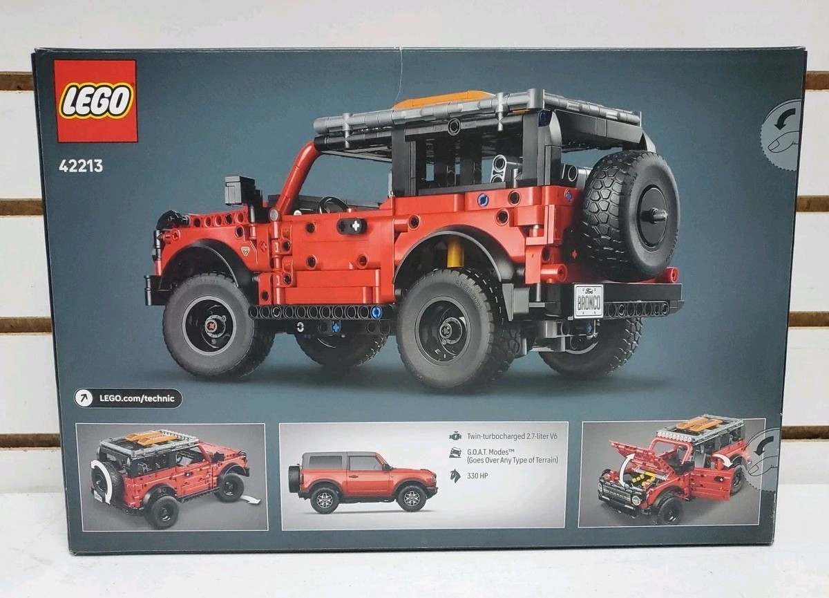 Lego Technic Building Set #42213 Ford Bronco SUV, 943 Pcs - New