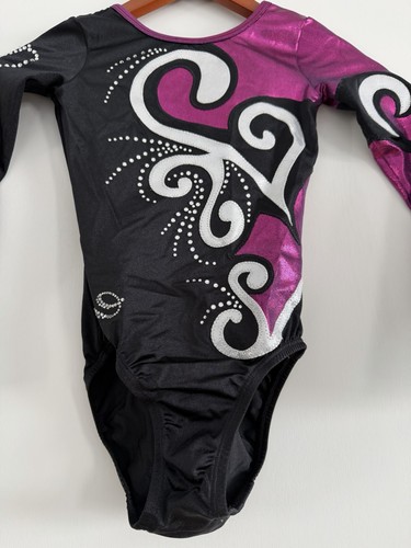 Dreamlight Wettkampf Trikot mit Strass Größe Kind 8-10 - Bild 2 von 11