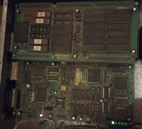 Daytona USA Sega Model 2 Arcade CPU Video ROM PCB Lot - PARTS / REPAIR