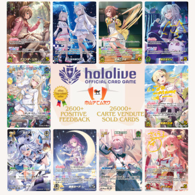 Hololive TCG hBP03 Elite Spark Card List All Cards Parallel JAP Preorder