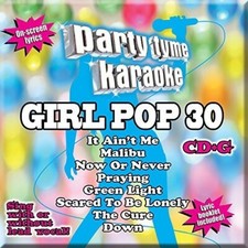 Party Tyme Karaoke - Girl Pop 30 8 8-song CD G - Music CD - Party Tyme Karaoke