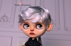 Bjd Doll Wig 1/3 8-9" Blyth Pullip Msd Mdd 1/4 7-8" Yosd Bb 1/6 6-7" Boy Hair