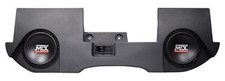 Dual 10" Mtx Subwoofers+sealed Enclosure Box For 2002-16 Dodge Ram Quad/crew Cab