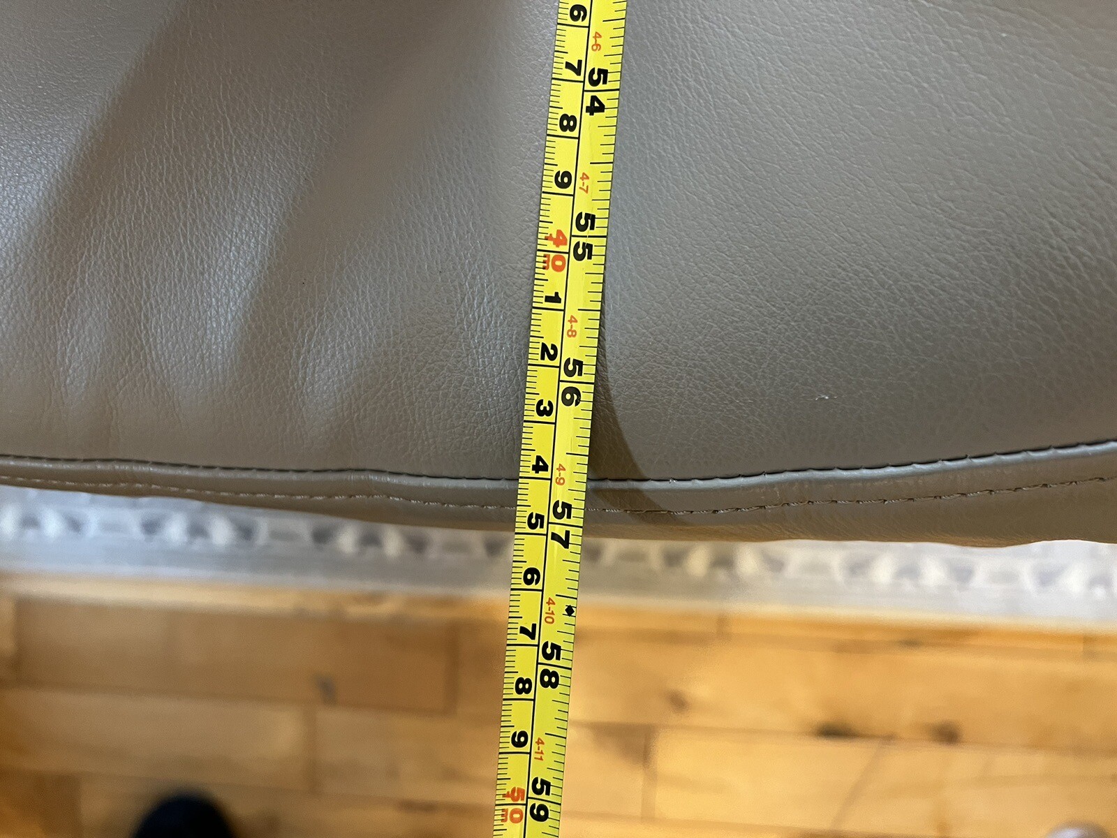 Parker Knoll 2 seater sofa, Soft Taupe Colour Leather Very little use