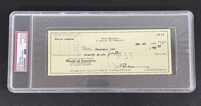 ROD SERLING Authentic Autograph Check!  PSA / DNA Certified AUTO!  Twilight Zone