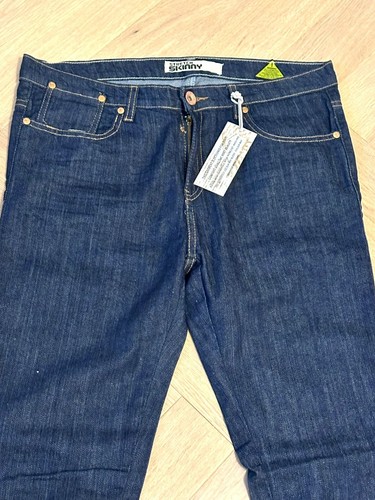 Zico skinny stretch mens indigo denim jeans, urban pants - Picture 7 of 10