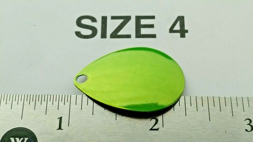 10 LAME PER ORDINE TAGLIA #4 COLORADO SPINNER MOLTE SCELTE DI COLORE fossa liscia - Foto 4 di 10
