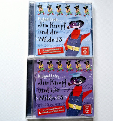 Jim Knopf und die Wilde 13 - FOLGE 1 + 2 - CD Lesungen - akzeptabler Zustand