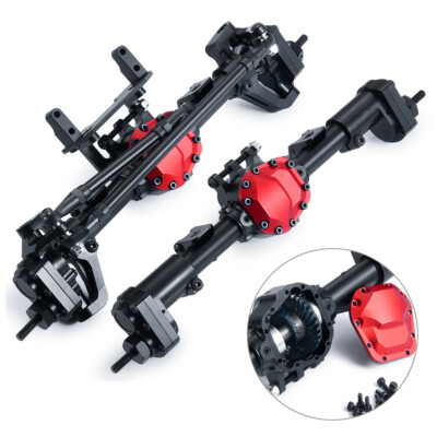Aluminium-Portalachse vorne/hinten für 1:10 RC Axial SCX10 II 90046 90047