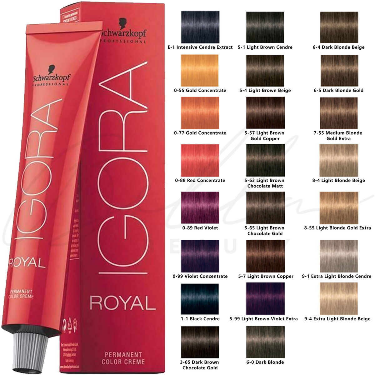 Schwarzkopf Igora Royal 8-77 Permanent Color Creme 60ml