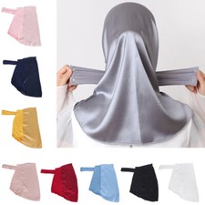 One Piece Amira Muslim Hijab Niqab Instant Scarf Ready Made Pull On Headscarf
