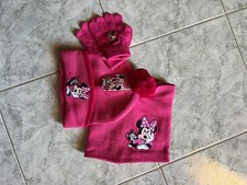 Minnie Mouse Winter Hat, Gloves, Scarf DISNEY