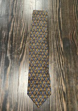 Ermenegildo Zegna Mens Tie 100 Silk