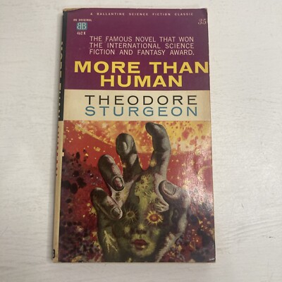 More Than Human By Theodore Sturgeon Mass Market PB Book 1960 A Ballantine
