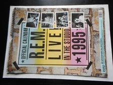 R.E.M.LIVE !  In THE STUDIO official CALENDAR 1995- vintage  - great pics