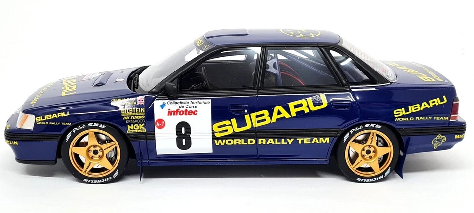 Coche modelo Otto 1/18 - Subaru Legacy RS Gr.A Tour De Corse Rally Colin McRae 1993 Foto 4 de 4