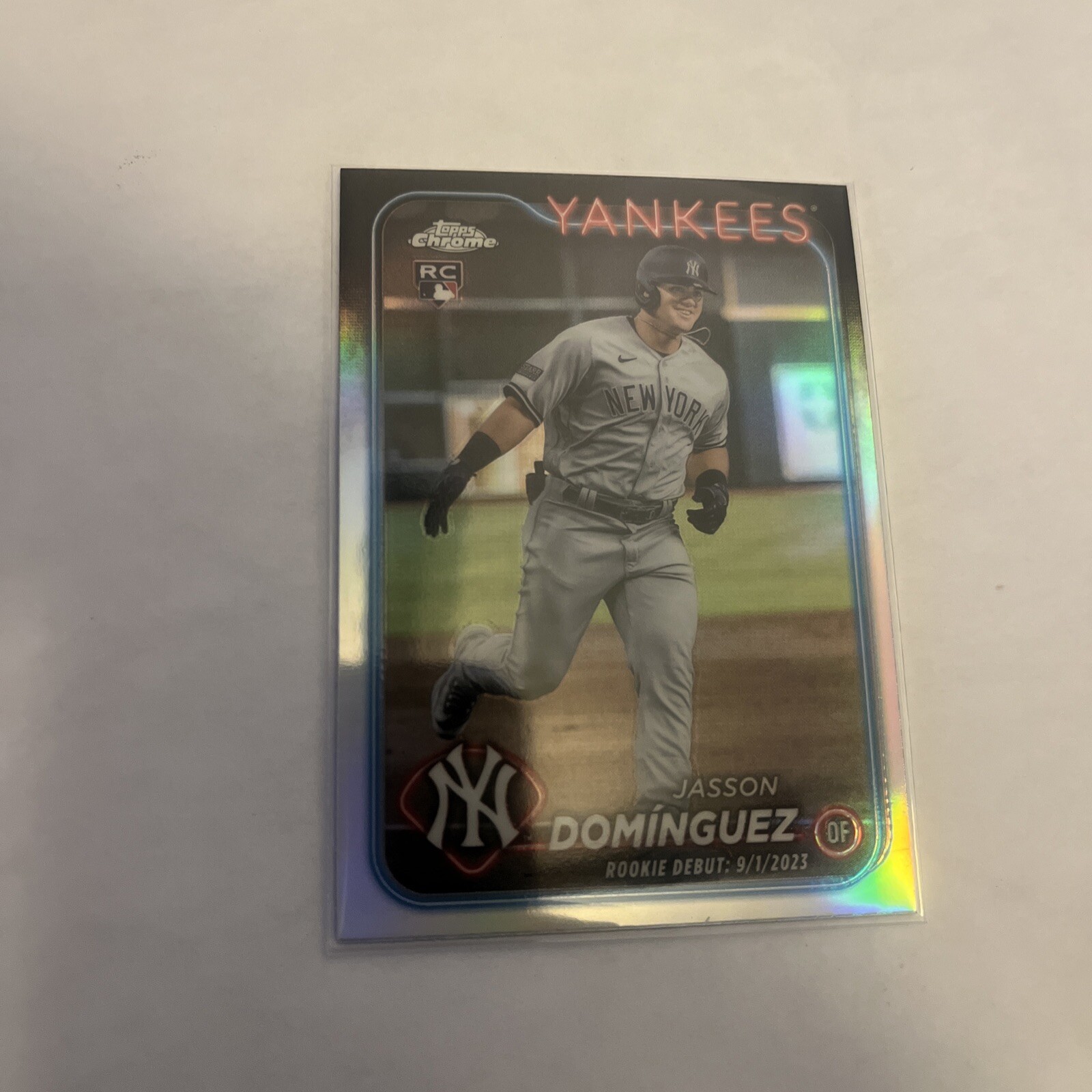 2024 Topps Update Jasson Dominguez Rainbow Foil Rookie Debut RC NY Yankees SP